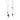 GRATITUDE - ENGH - Stort kors (3.5 cm x 2.5 cm) - -